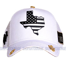 Load image into Gallery viewer, Red Monkey US TEX White RM1336 New Limited Edition Unisex Trucker Mesh Cap Hat