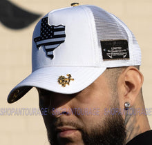 Load image into Gallery viewer, Red Monkey US TEX White RM1336 New Limited Edition Unisex Trucker Mesh Cap Hat