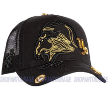 Load image into Gallery viewer, Red Monkey Zodiac Series Capricorn Black RM1337 Limited Unisex Trucker Cap Hat