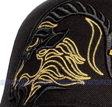 Load image into Gallery viewer, Red Monkey Zodiac Series Capricorn Black RM1337 Limited Unisex Trucker Cap Hat