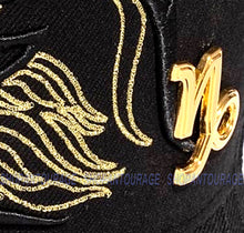 Load image into Gallery viewer, Red Monkey Zodiac Series Capricorn Black RM1337 Limited Unisex Trucker Cap Hat