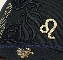 Load image into Gallery viewer, Red Monkey Zodiac Series King Leo Black RM1338 Limited Unisex Trucker Cap Hat