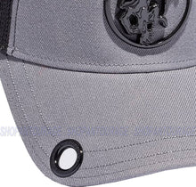Load image into Gallery viewer, Red Monkey Logo Ring RM1339 New Limited Edition Unisex Trucker Cap Hat - Grey