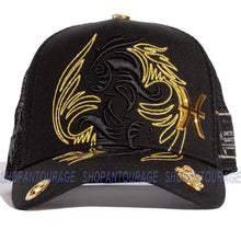 Load image into Gallery viewer, Red Monkey Zodiac Series Pisces Two-Fish RM1343 Limited Unisex Trucker Cap Hat