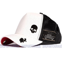 Load image into Gallery viewer, Red Monkey Blown Away 21 White RM1345 New Limited Edition Unisex Trucker Cap Hat