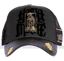 Load image into Gallery viewer, Red Monkey Hasta Muerte Black RM1346 New Limited Edition Fashion Trucker Hat Cap