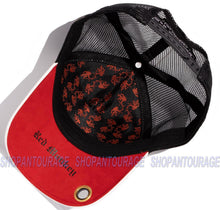 Load image into Gallery viewer, Red Monkey Outline Monkey RM1347 Limited Edition Unisex Trucker Cap Hat - White