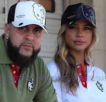 Load image into Gallery viewer, Red Monkey Outline Monkey RM1347 Limited Edition Unisex Trucker Cap Hat - Black