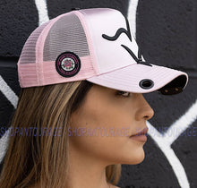 Load image into Gallery viewer, Red Monkey Relentless RM1348 New Limited Edition Trucker Cap Hat for Women - Pink