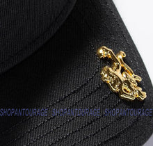 Load image into Gallery viewer, Red Monkey Palms`21 RM1349 Limited Edition Unisex Trucker Mesh Cap Hat - Black