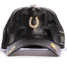 Load image into Gallery viewer, Red Monkey Stallion RM1350 Limited Edition Fashion Trucker Hat Cap - Black