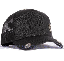 Load image into Gallery viewer, Red Monkey Stingray Skull 21 Black RM1352 Limited Edition Unisex Trucker Cap Hat