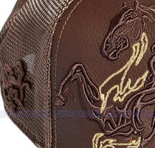 Load image into Gallery viewer, Red Monkey Raised Stallion 2022 New Limited Edition Trucker Hat Cap RM1353 - Brown