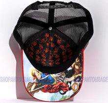 Load image into Gallery viewer, Red Monkey Sword Of St. Michael Satin RM1355 Limited Edition Trucker Hat Cap - Red