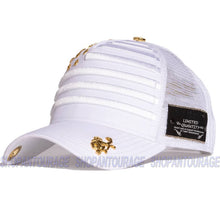 Load image into Gallery viewer, Red Monkey Stars & Stripes White RM1330 Limited Edition Unisex Trucker Cap Hat