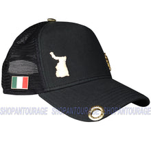 Load image into Gallery viewer, Red Monkey Tamps OG Black RM1357 Limited Edition Unisex Fashion Trucker Hat Cap
