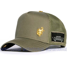 Load image into Gallery viewer, Red Monkey Classico II Olive RM1369 Limited Edition Trucker Hat Cap