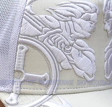 Load image into Gallery viewer, Red Monkey St. Michael The Warrior RM1373 Limited Edition Trucker Hat - White