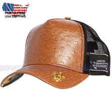 Load image into Gallery viewer, Red Monkey Ostrich Money RM1375 New Limited Edition Unisex Fashion Trucker Hat