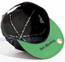 Load image into Gallery viewer, Red Monkey OG Flat Visor Classic Black RM1381 Limited Unisex Snapback Hat Cap