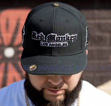 Load image into Gallery viewer, Red Monkey OG Flat Visor Classic Black RM1381 Limited Unisex Snapback Hat Cap