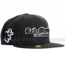 Load image into Gallery viewer, Red Monkey OG Flat Visor Classic Black RM1381 Limited Unisex Snapback Hat Cap