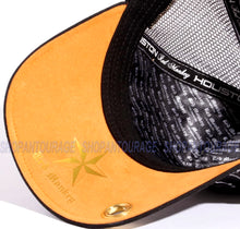 Load image into Gallery viewer, Red Monkey H-Town "Houston" Black RM1388 Limited Unisex Trucker Snapback Hat Cap
