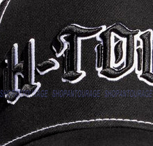 Load image into Gallery viewer, Red Monkey H-Town "Houston" Black RM1388 Limited Unisex Trucker Snapback Hat Cap