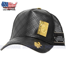 Load image into Gallery viewer, Red Monkey Lion Black The Deal Collection RM1389 Limited Edition Unisex Trucker Hat