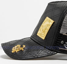 Load image into Gallery viewer, Red Monkey Lion Black The Deal Collection RM1389 Limited Edition Unisex Trucker Hat