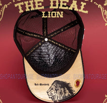 Load image into Gallery viewer, Red Monkey Lion Black The Deal Collection RM1389 Limited Edition Unisex Trucker Hat