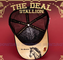 Load image into Gallery viewer, Red Monkey Stallion Black The Deal Collection RM1391 Limited Edition Unisex Trucker Hat