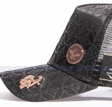 Load image into Gallery viewer, Red Monkey Queen Bee Black RM1394 New Limited Edition Fashion Trucker Hat Cap for Women.