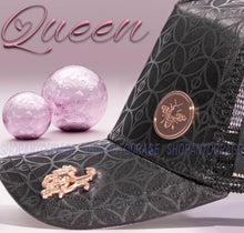 Load image into Gallery viewer, Red Monkey Queen Bee Black RM1394 New Limited Edition Fashion Trucker Hat Cap for Women.