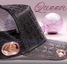 Load image into Gallery viewer, Red Monkey Queen Bee Black RM1394 New Limited Edition Fashion Trucker Hat Cap for Women.