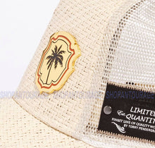 Load image into Gallery viewer, Red Monkey Palms 22 Beige RM1396 New Limited Edition Unisex Trucker Hat