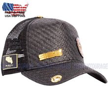 Load image into Gallery viewer, Red Monkey Palms 22 Black 956 Edition RGV RM1397 Limited Unisex Trucker Hat