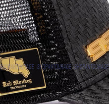 Load image into Gallery viewer, Red Monkey Palms 22 Black 956 Edition RGV RM1397 Limited Unisex Trucker Hat