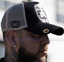 Load image into Gallery viewer, Red Monkey Anonymous Black RM1398 New Limited Unisex Trucker Snapback Hat Cap