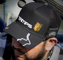 Load image into Gallery viewer, Red Monkey Tamps `22 Black RM1402 Limited Edition Unisex Trucker Hat Cap