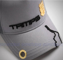 Load image into Gallery viewer, Red Monkey Tamps `22 Grey RM1402 Limited Edition Unisex Trucker Hat Cap