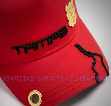 Load image into Gallery viewer, Red Monkey Tamps `22 Red RM1402 Limited Edition Unisex Trucker Hat Cap