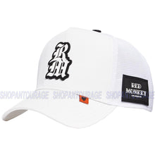 Load image into Gallery viewer, Red Monkey Waterproof White RM1411 New Limited Edition Unisex Trucker Cap Hat