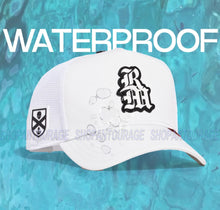 Load image into Gallery viewer, Red Monkey Waterproof White RM1411 New Limited Edition Unisex Trucker Cap Hat