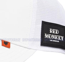 Load image into Gallery viewer, Red Monkey Waterproof White RM1411 New Limited Edition Unisex Trucker Cap Hat