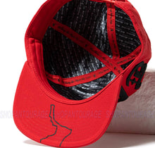 Load image into Gallery viewer, Red Monkey Tamps Loud & Proud Red RM1415 New Limited Edition Unisex Flat Visor Hat