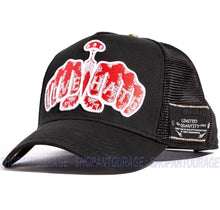 Load image into Gallery viewer, Red Monkey Love Hate RM1416 Limited Edition Unisex Trucker Hat Cap | 3 Colors