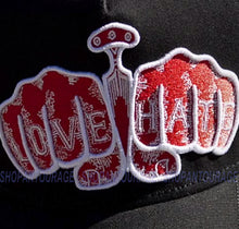 Load image into Gallery viewer, Red Monkey Love Hate RM1416 Limited Edition Unisex Trucker Hat Cap | 3 Colors