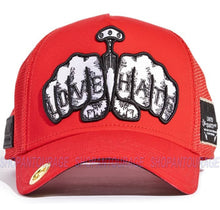 Load image into Gallery viewer, Red Monkey Love Hate RM1416 Limited Edition Unisex Trucker Hat Cap | 3 Colors