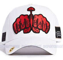 Load image into Gallery viewer, Red Monkey Love Hate RM1416 Limited Edition Unisex Trucker Hat Cap | 3 Colors